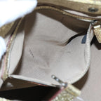 FENDI Tote Bag Leather Gold57038