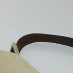 FENDI Zucca Canvas Mamma Baguette Shoulder Bag Beige57043