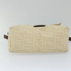 FENDI Zucca Canvas Mamma Baguette Shoulder Bag Beige57043