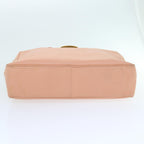 FENDI Mamma Baguette Hand Bag Leather Pink57058