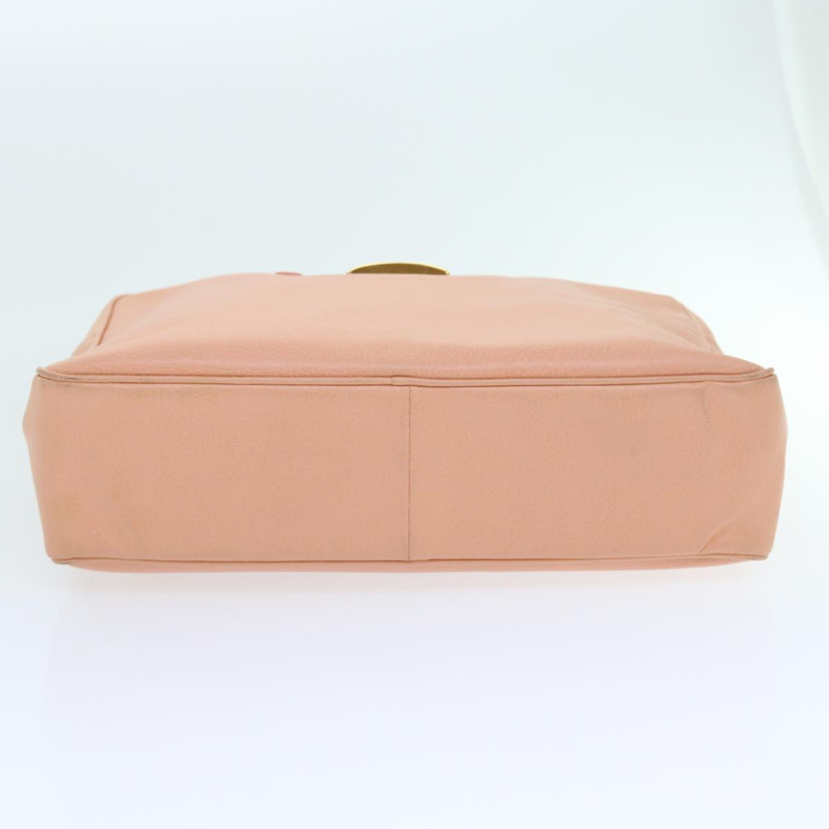 FENDI Mamma Baguette Hand Bag Leather Pink57058