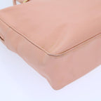 FENDI Mamma Baguette Hand Bag Leather Pink57058