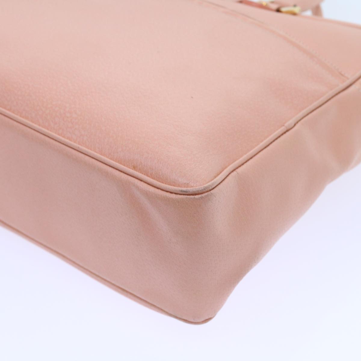 FENDI Mamma Baguette Hand Bag Leather Pink57058