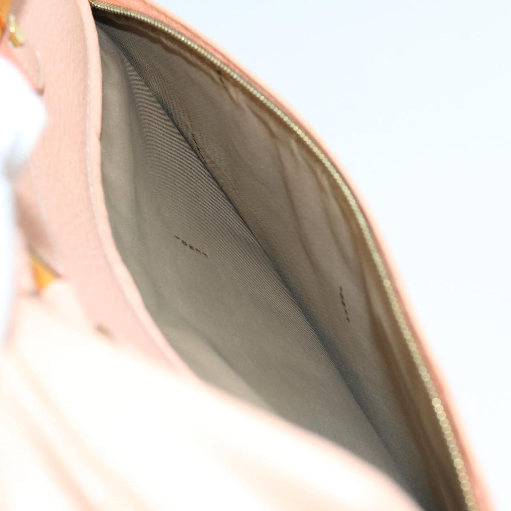 FENDI Mamma Baguette Hand Bag Leather Pink57058