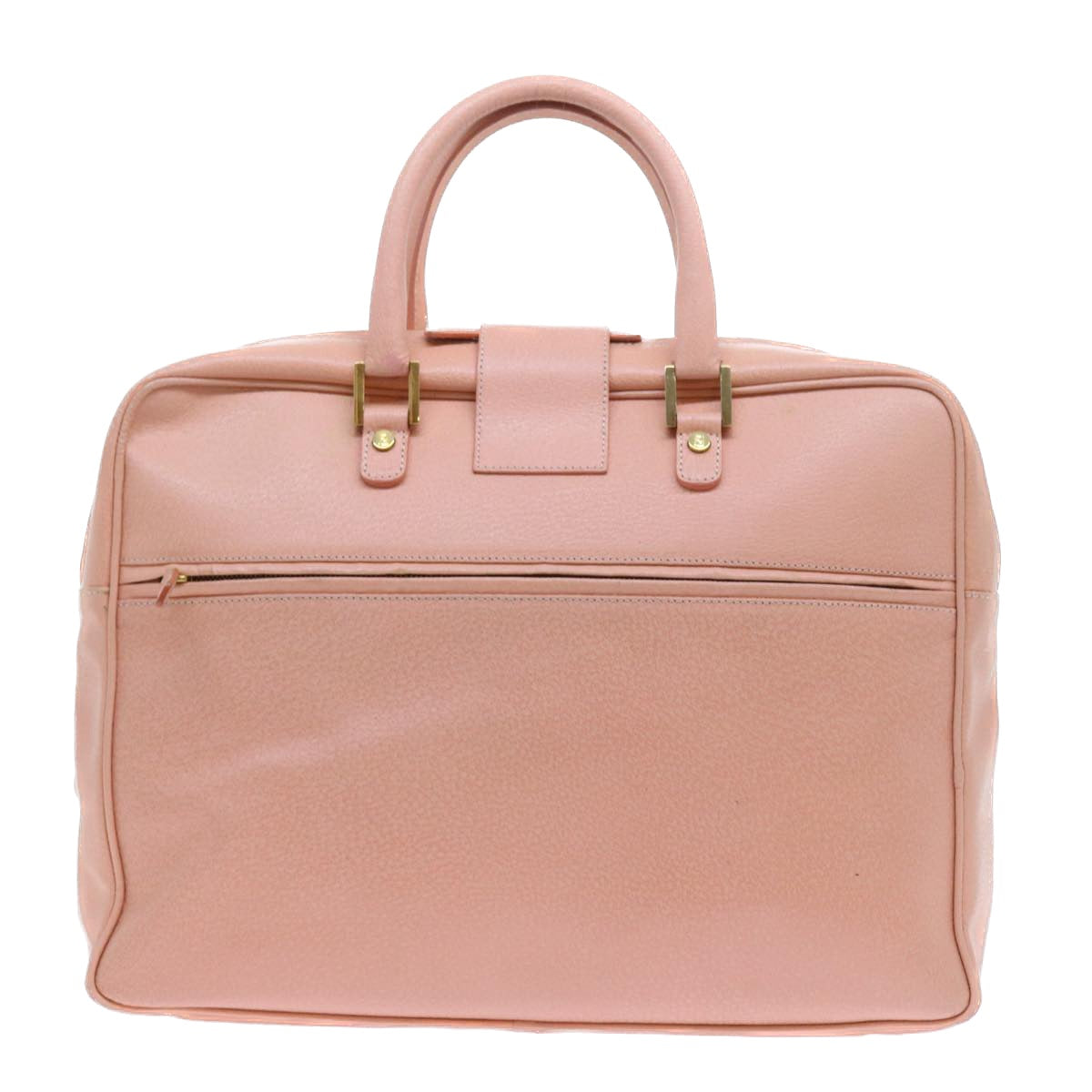 FENDI Mamma Baguette Hand Bag Leather Pink57058