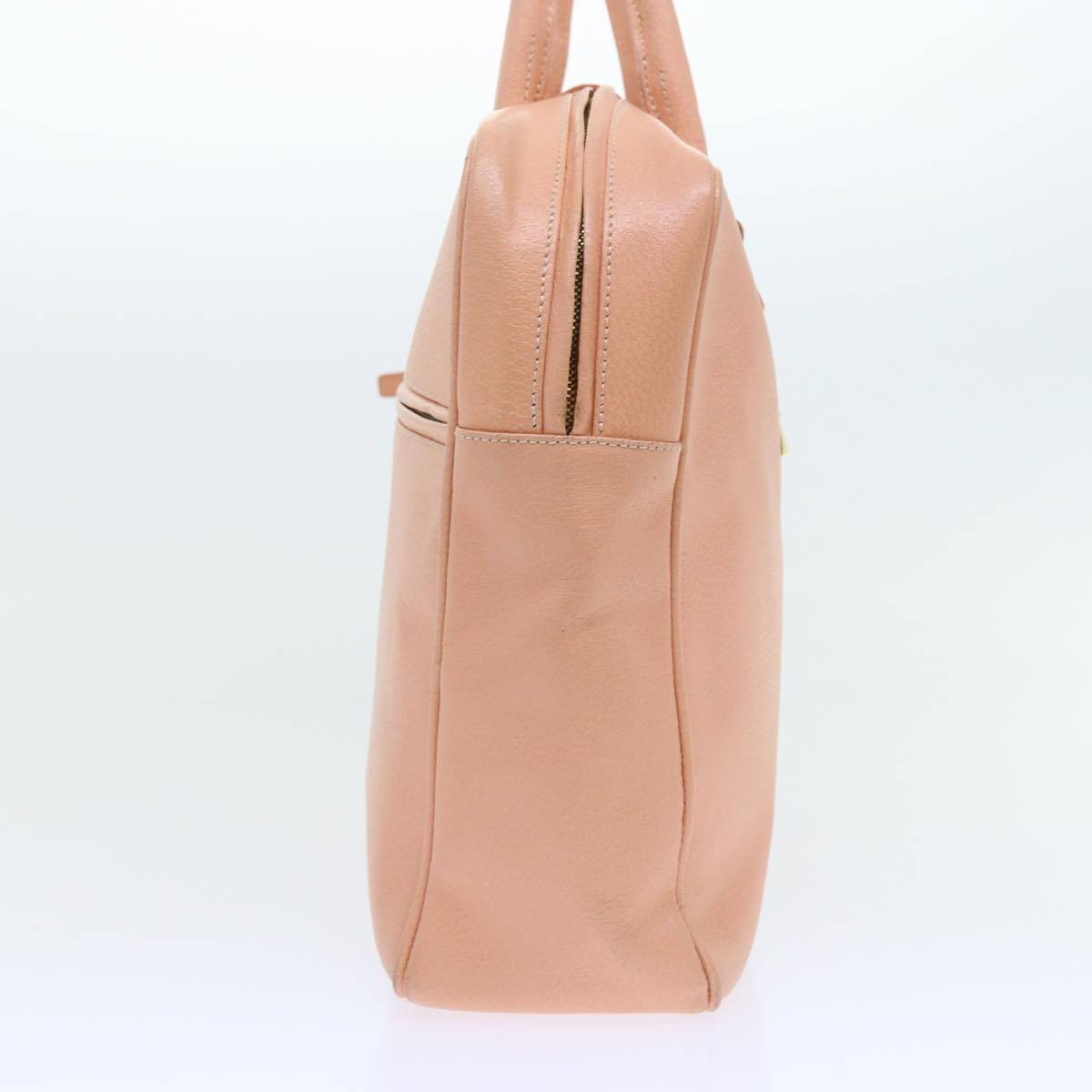 FENDI Mamma Baguette Hand Bag Leather Pink57058