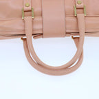 FENDI Mamma Baguette Hand Bag Leather Pink57058