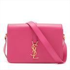 Saint Laurent  Universal City Leather Shoulder Bag Pink 357403