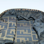 FENDI Zucca Canvas Vanity Mamma Baguette Hand Bag Brown57210