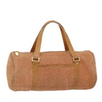 CELINE C Macadam Canvas Hand Bag Orange  57237