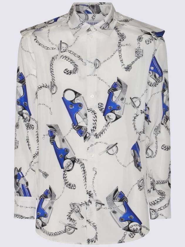 Burberry Shirt 8090714B9594 BLUE WHITE