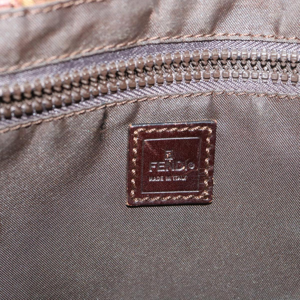 FENDI Zucca Canvas Tote Bag Brown57262