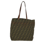 FENDI Zucca Canvas Tote Bag Brown57262
