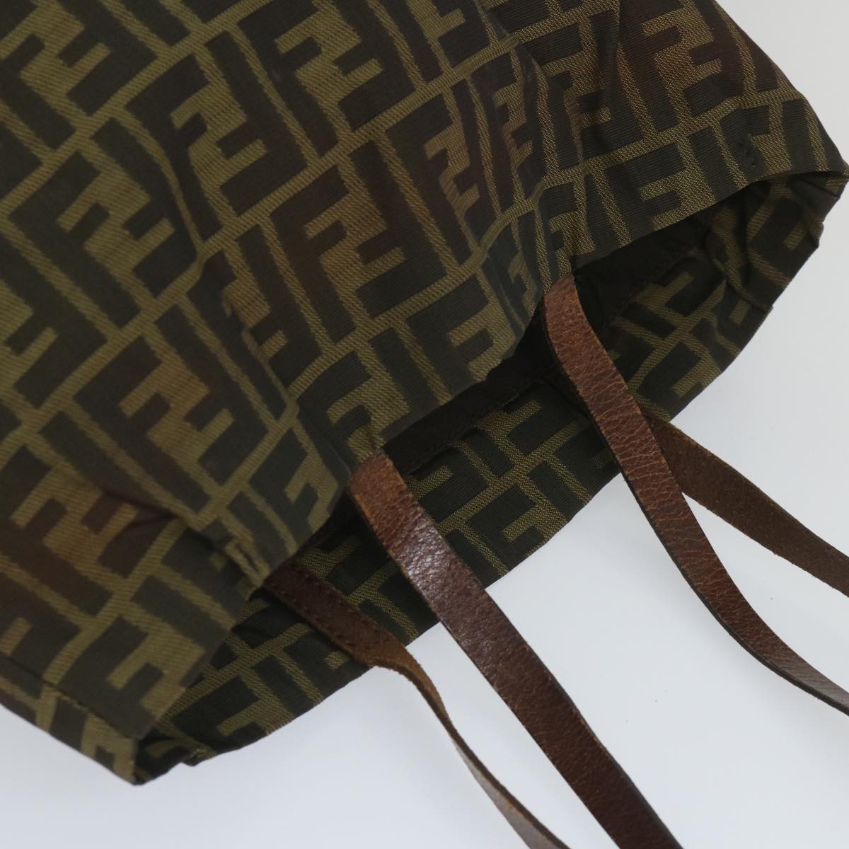 FENDI Zucca Canvas Tote Bag Brown57262
