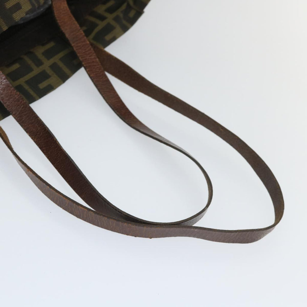 FENDI Zucca Canvas Tote Bag Brown57262
