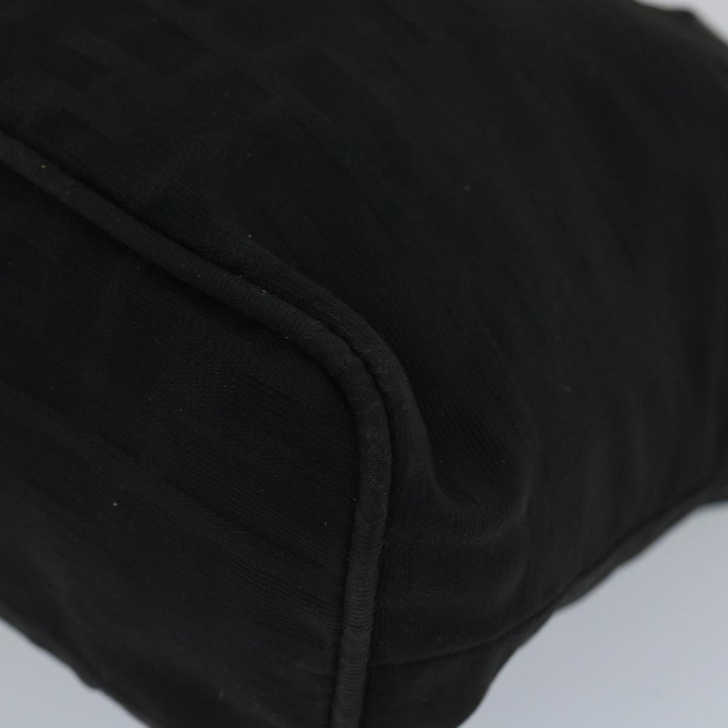 FENDI Zucca Canvas Shoulder Bag Black57278