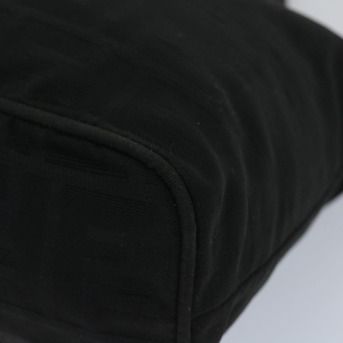 FENDI Zucca Canvas Shoulder Bag Black57278