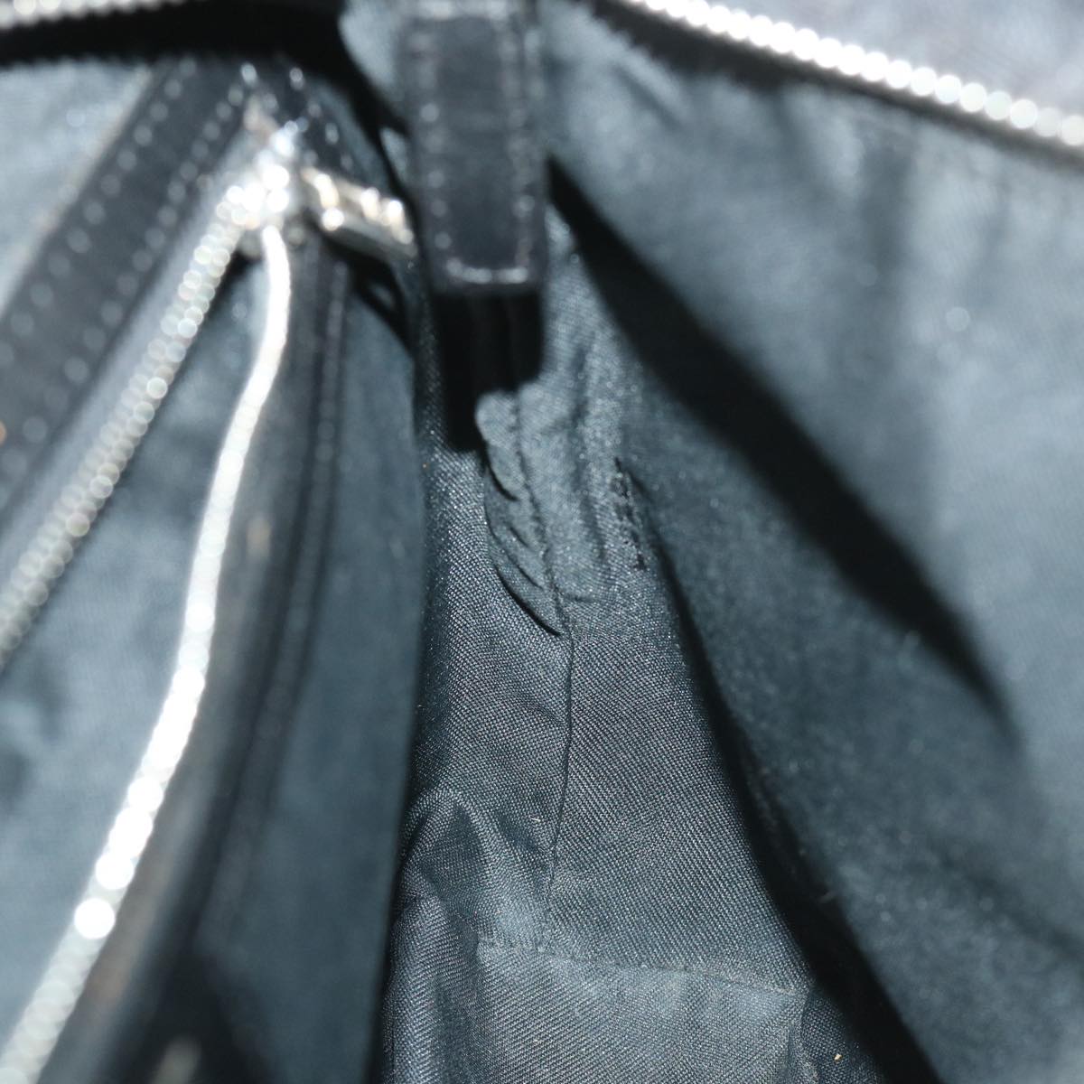 FENDI Zucca Canvas Shoulder Bag Black57278