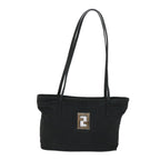 FENDI Zucca Canvas Shoulder Bag Black57278