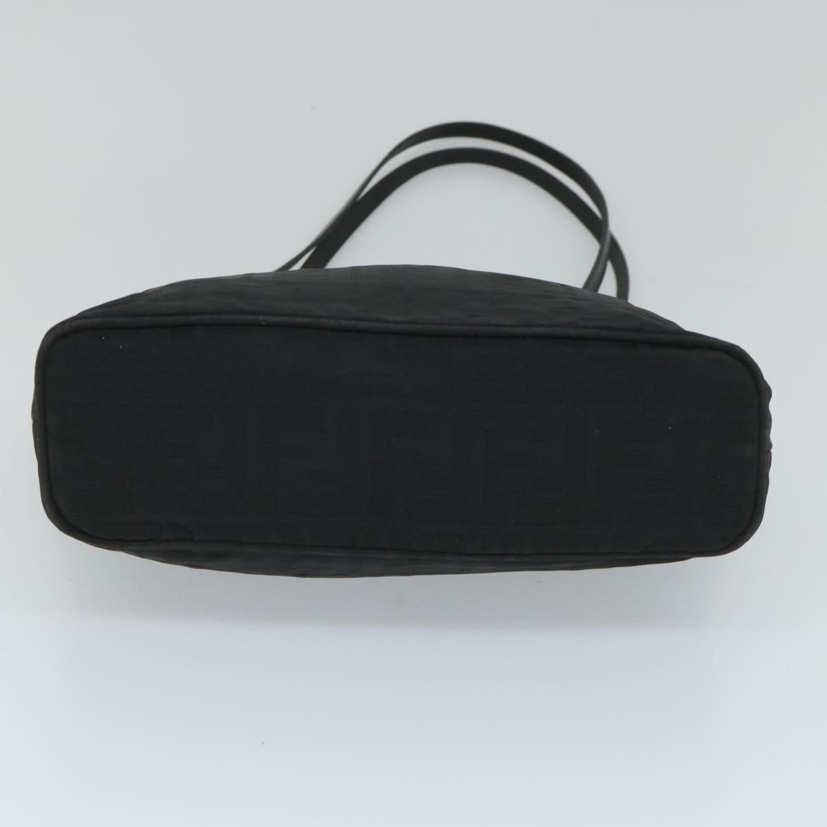 FENDI Zucca Canvas Shoulder Bag Black57278