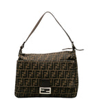 Fendi Brown Zucca Baguette Handbag