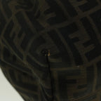 FENDI Zucca Canvas Mamma Baguette Shoulder Bag Brown57295