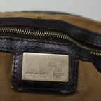 FENDI Zucca Canvas Mamma Baguette Shoulder Bag Brown57295