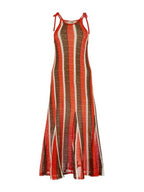 Fendi midi dress FDZB50ANZF F0QD6 PRINTED