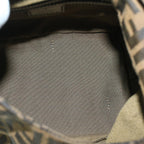 FENDI Zucca Canvas Mamma Baguette Shoulder Bag Brown57337