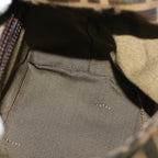 FENDI Zucca Canvas Mamma Baguette Shoulder Bag Brown57337