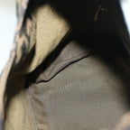 FENDI Zucca Canvas Mamma Baguette Shoulder Bag Brown57337