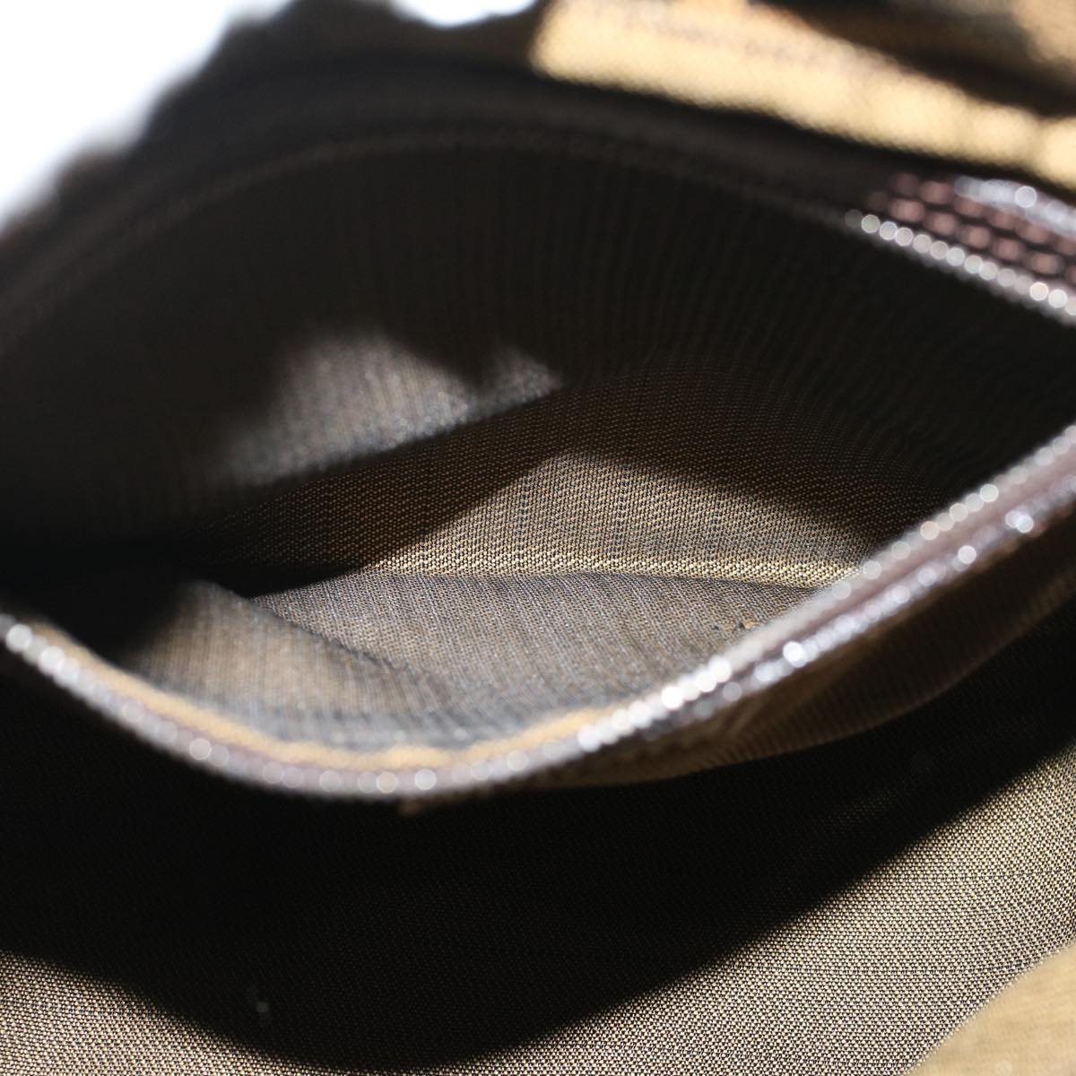 FENDI Zucca Canvas Mamma Baguette Shoulder Bag Brown57337