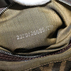 FENDI Zucca Canvas Mamma Baguette Shoulder Bag Brown57337