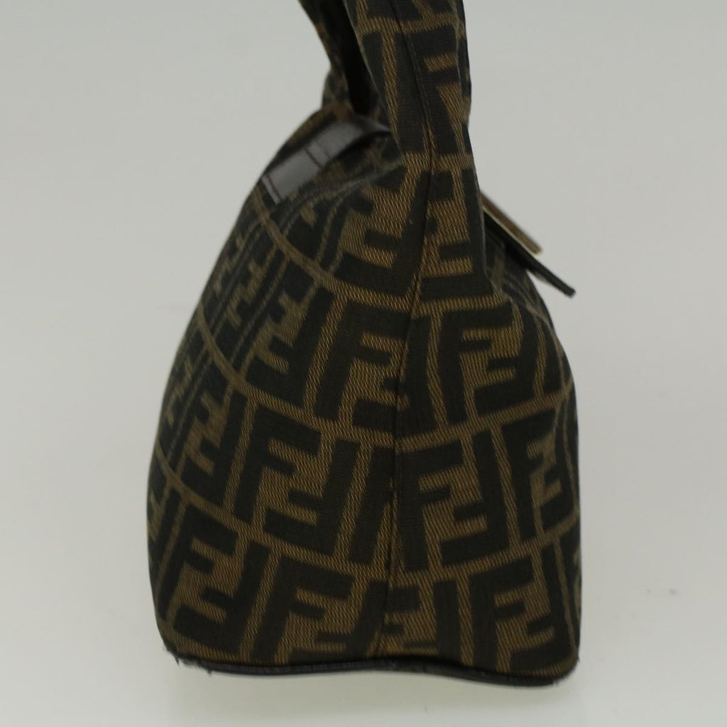 FENDI Zucca Canvas Mamma Baguette Shoulder Bag Brown57337