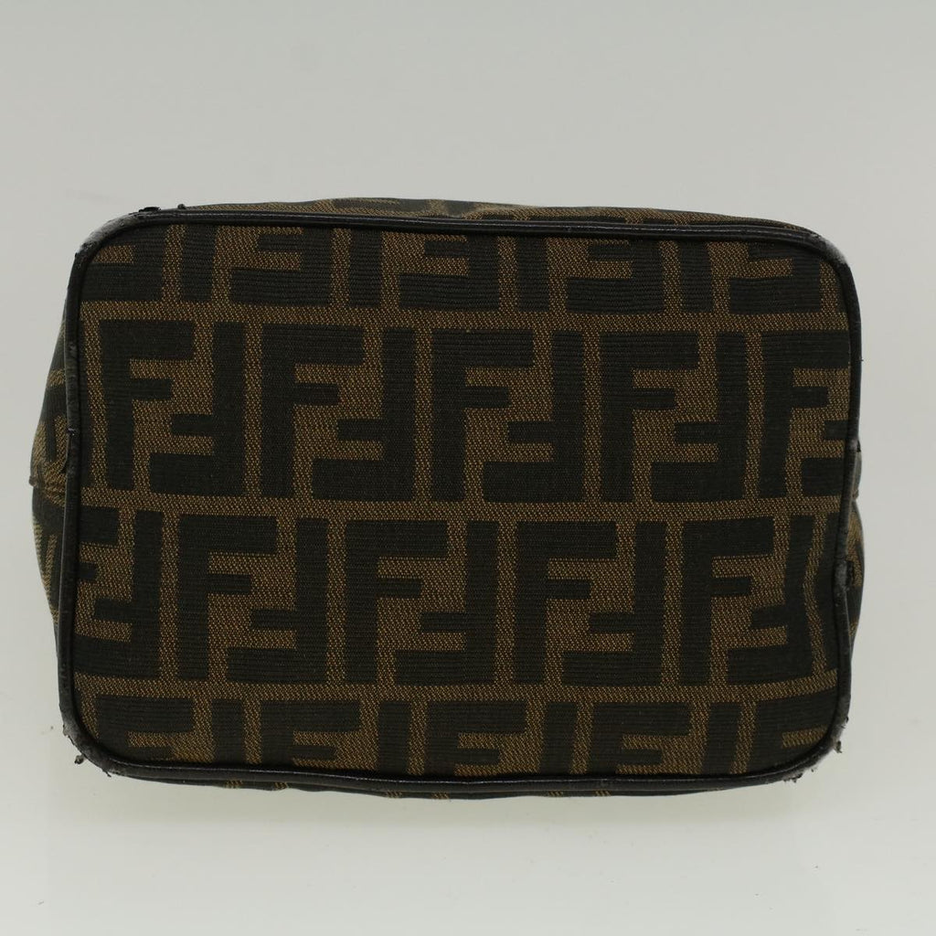 FENDI Zucca Canvas Mamma Baguette Shoulder Bag Brown57337
