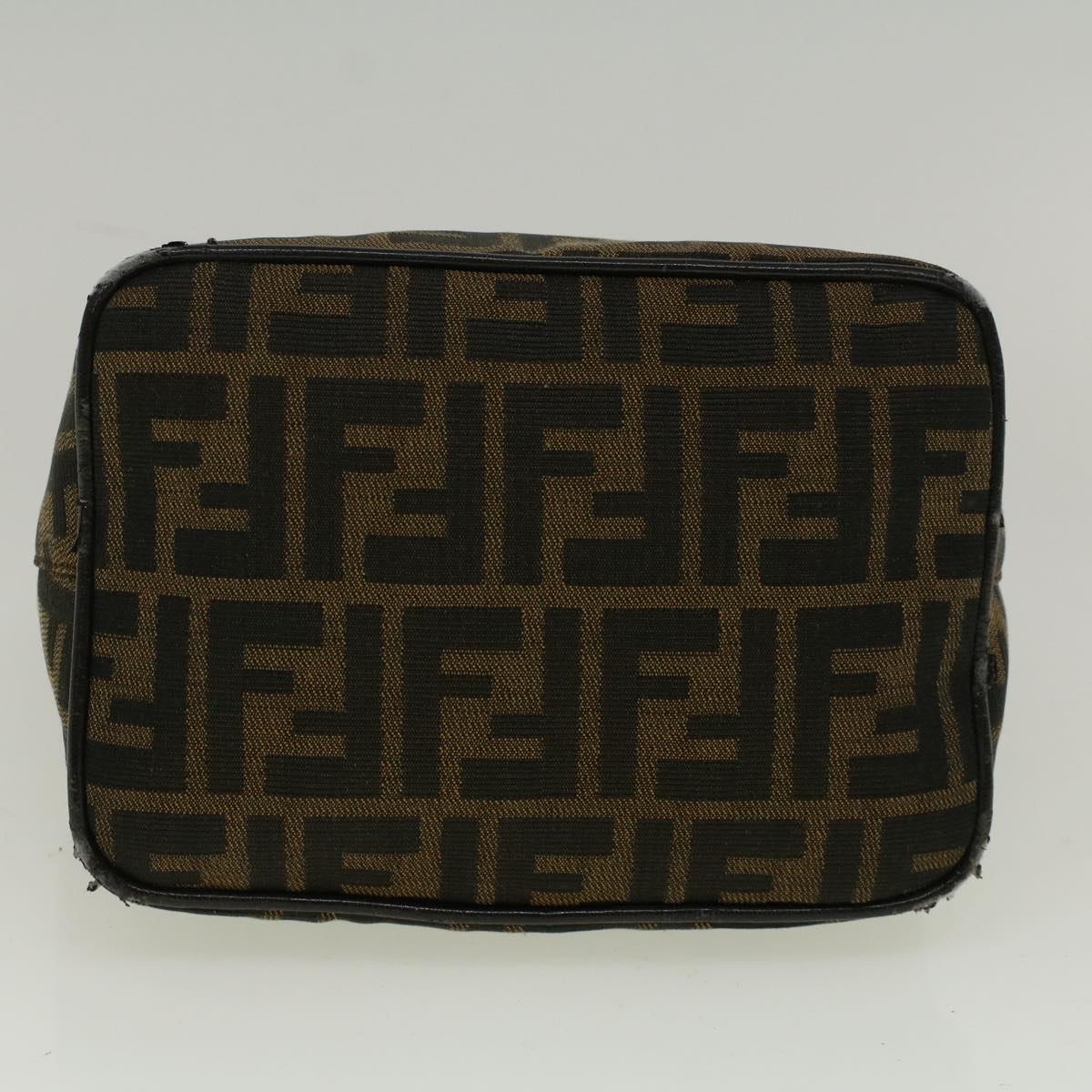 FENDI Zucca Canvas Mamma Baguette Shoulder Bag Brown57337