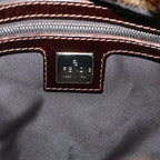 FENDI Mamma Baguette Shoulder Bag Harako leather Brown57340