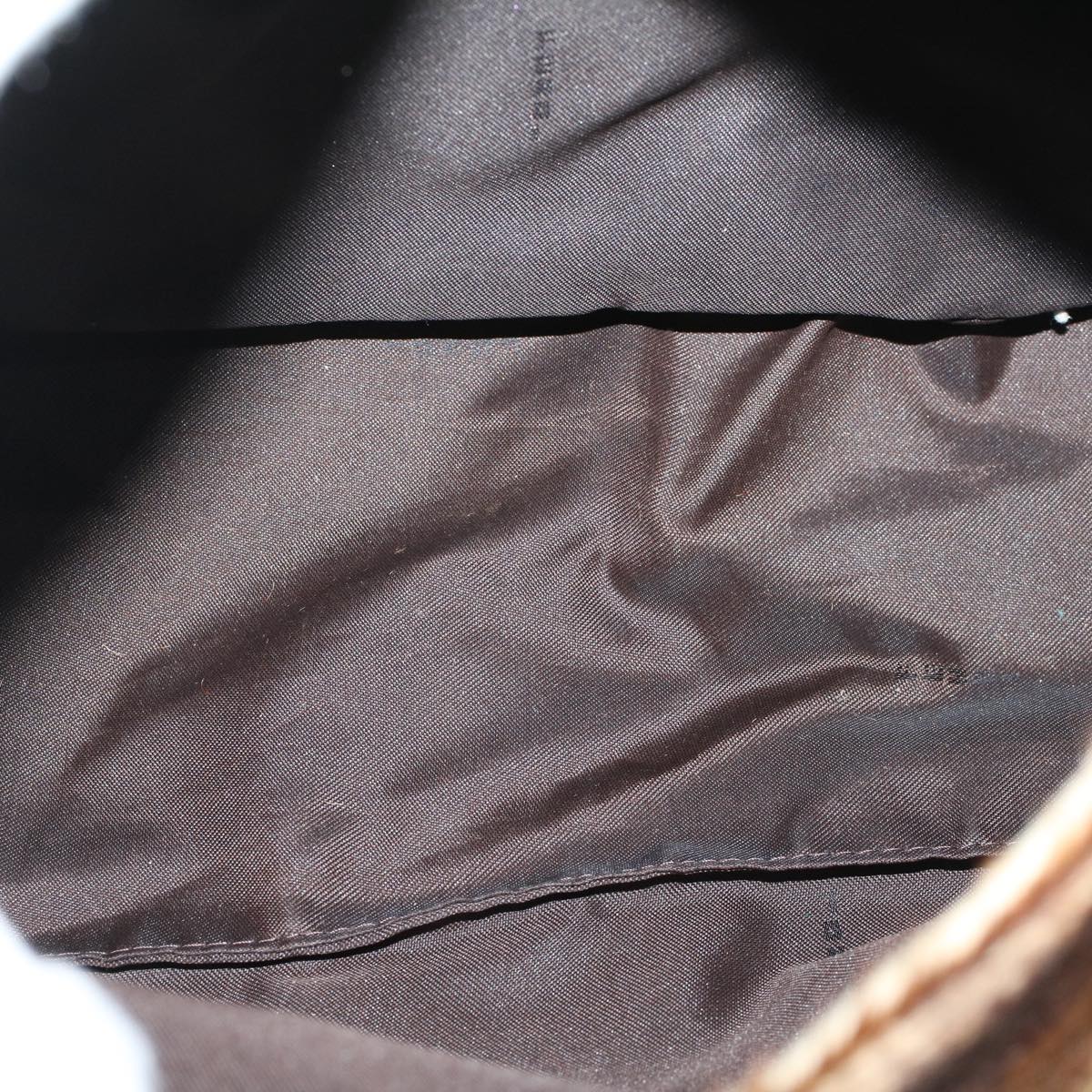 FENDI Mamma Baguette Shoulder Bag Harako leather Brown57340