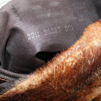 FENDI Mamma Baguette Shoulder Bag Harako leather Brown57340