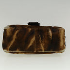 FENDI Mamma Baguette Shoulder Bag Harako leather Brown57340