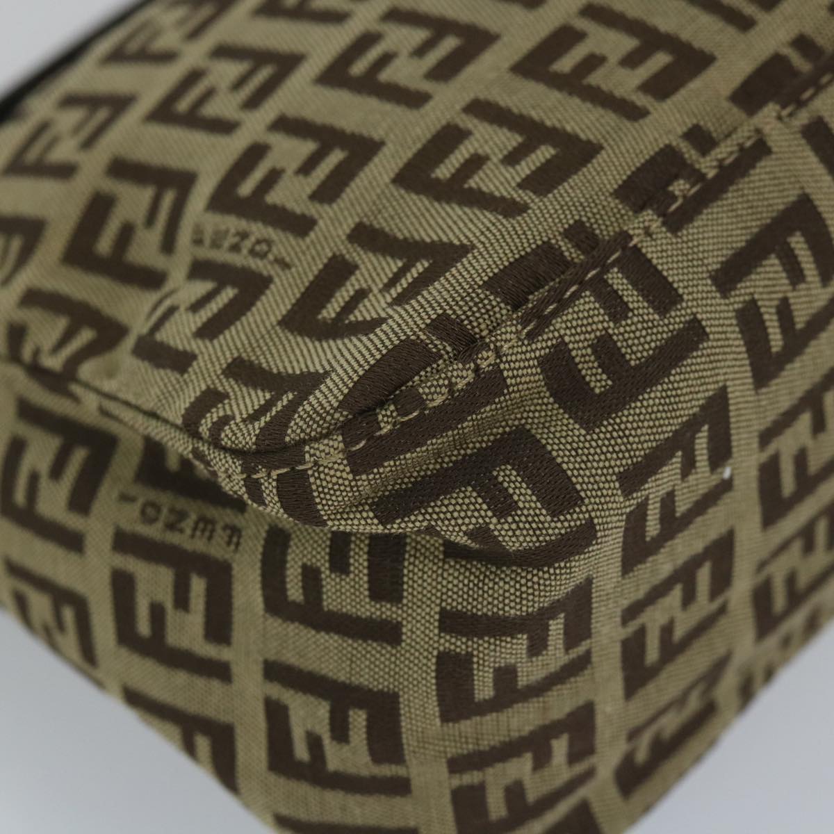 FENDI Zucchino Canvas Hand Bag Beige57356