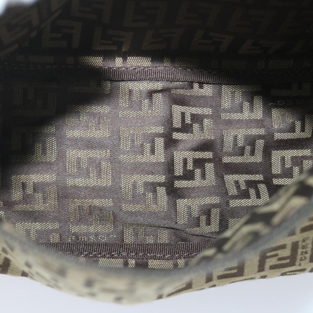 FENDI Zucchino Canvas Hand Bag Beige57356
