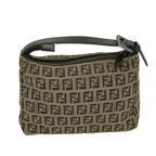 FENDI Zucchino Canvas Hand Bag Beige57356