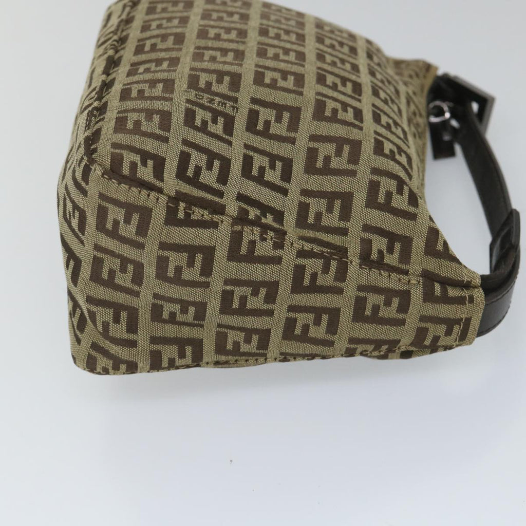 FENDI Zucchino Canvas Hand Bag Beige57356