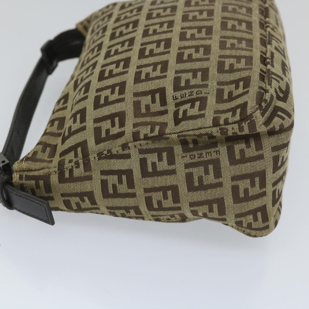 FENDI Zucchino Canvas Hand Bag Beige57356