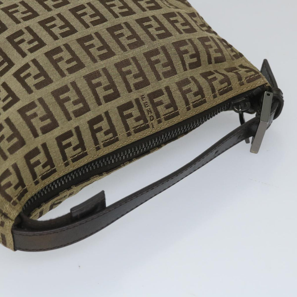 FENDI Zucchino Canvas Hand Bag Beige57356
