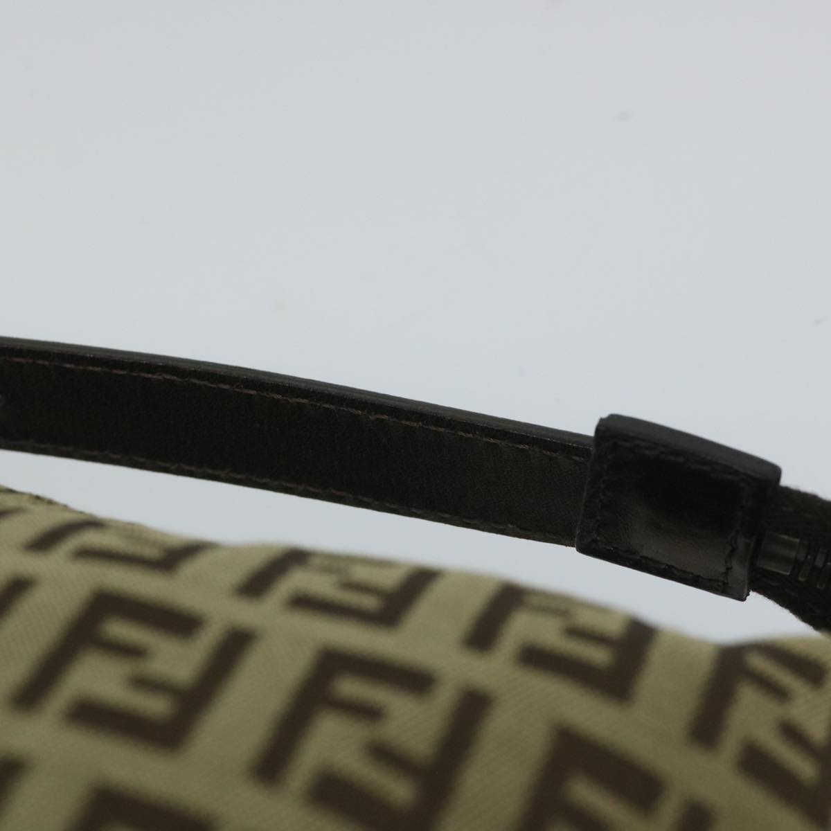 FENDI Zucchino Canvas Hand Bag Beige57356