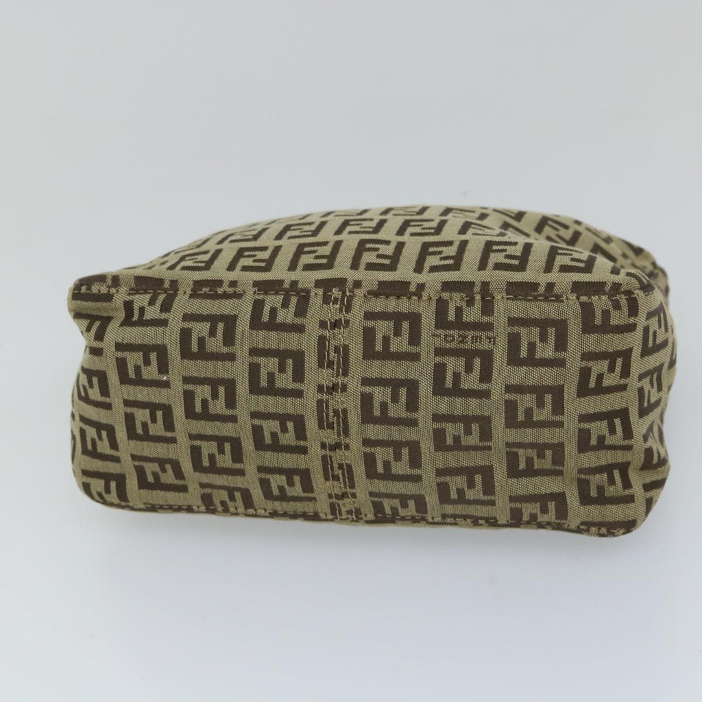 FENDI Zucchino Canvas Hand Bag Beige57356