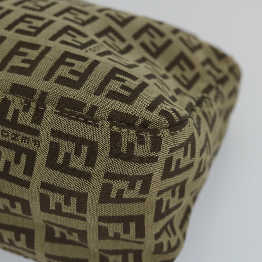 FENDI Zucchino Canvas Hand Bag Beige57356