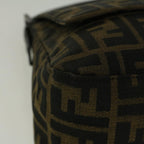 FENDI Zucca Canvas Mamma Baguette Shoulder Bag Brown57364